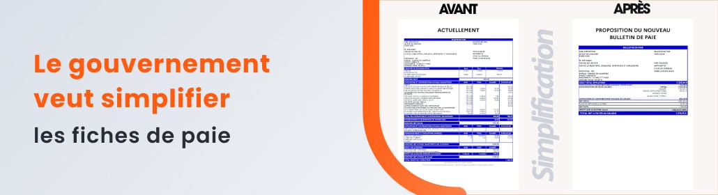 Simplification des bulletins de salaire